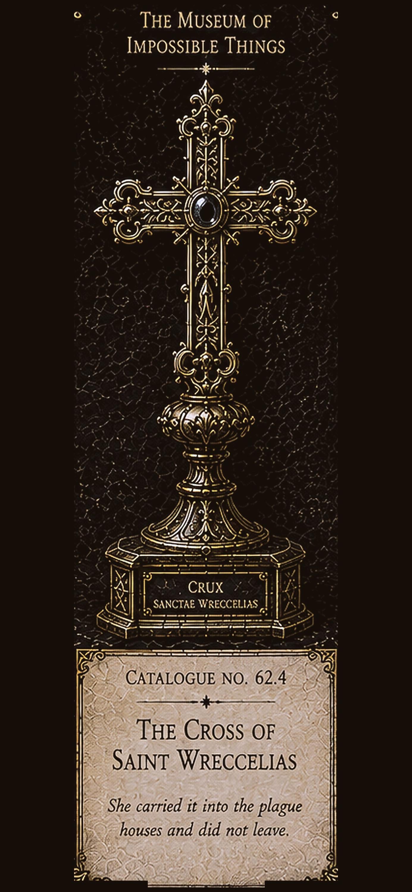 Relics Of The Saints, Dark Academia Lock Screen | Gothic Black Gold Wallpaper | iPhone & Android Digital Download | Five Design Bundle