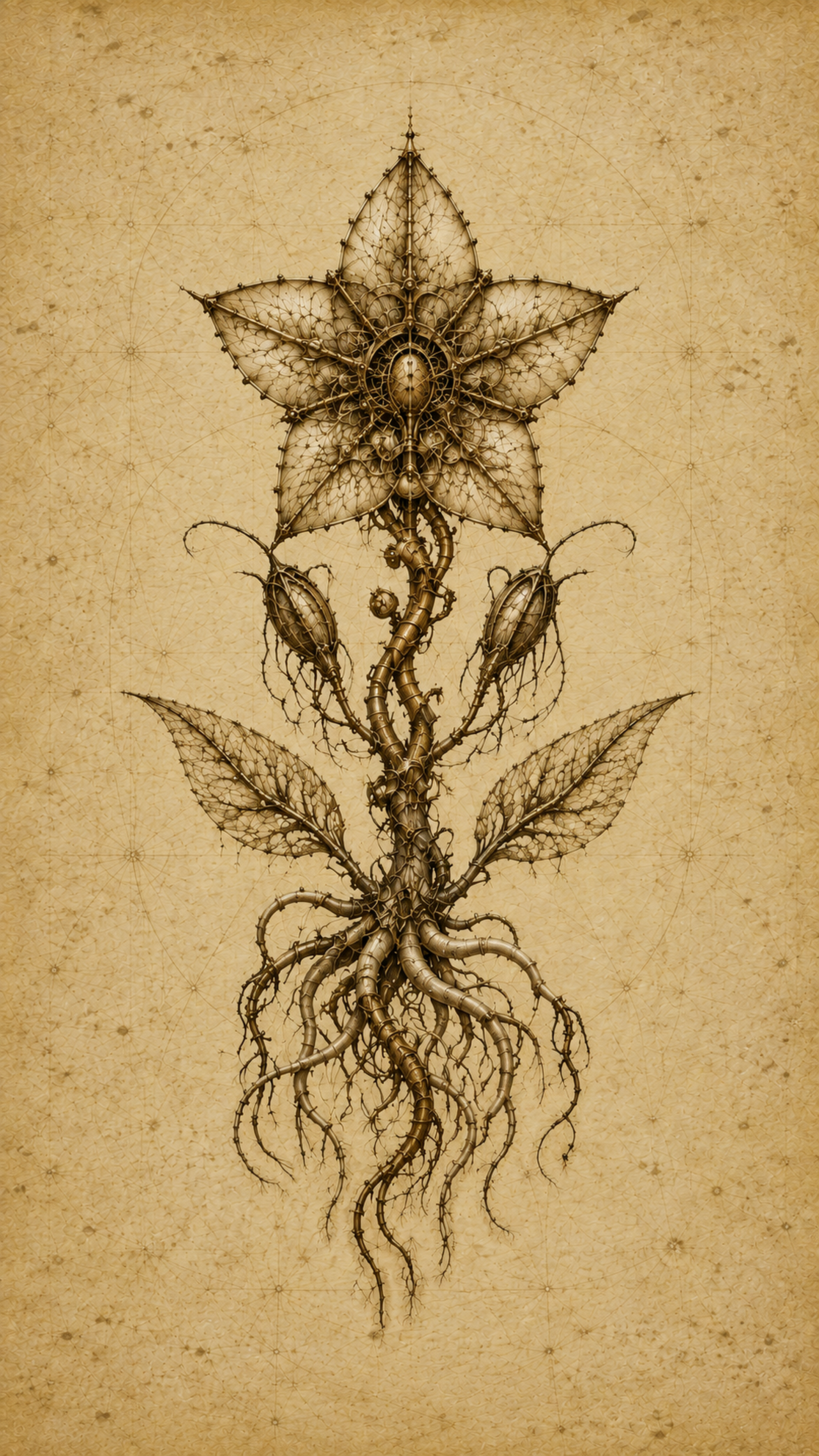 Alien Forms Phone Wallpaper Bundle | Biomechanical Codex Lock Screen | Dark Academia Digital Download
