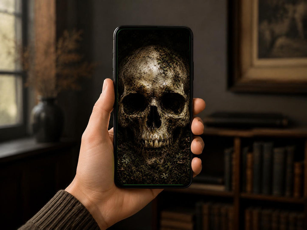 The Bog Keeper Lock Screen Bundle | Dark Goblincore Wallpaper | Moody Bog Aesthetic | Witchy Phone Digital Download Set