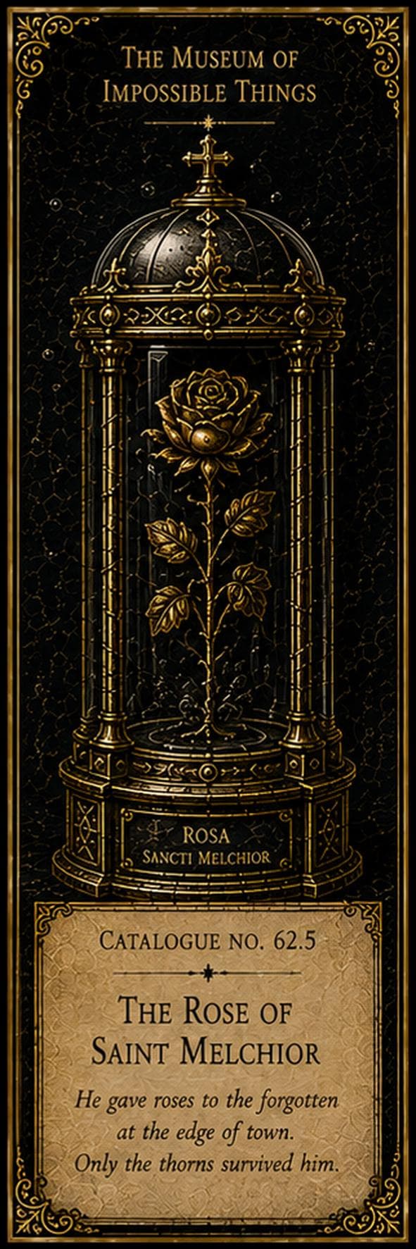Relics Of The Saints, Dark Academia Printable Bookmarks | Gothic Curiosities | Book Lover Gifts