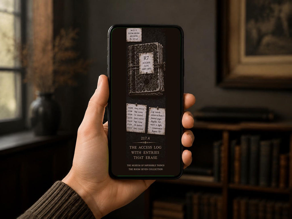 Dark Academia Phone Wallpaper Bundle | Cabinet of Curiosities Lock Screen (Digital Download)