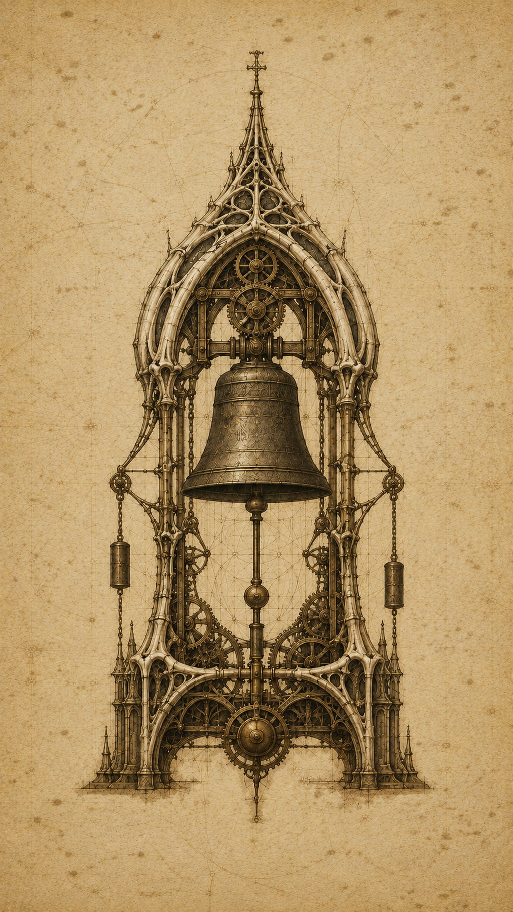 Literary Inspirations Phone Wallpaper Bundle | Biomechanical Codex Lock Screen | Dark Academia Digital Download