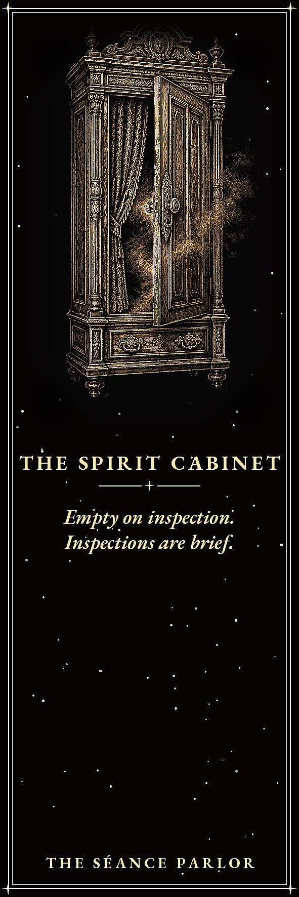 The Séance Parlor Printable Bookmarks | Victorian Occult Designs | Dark Academia | Spirit Cabinet | Digital Download