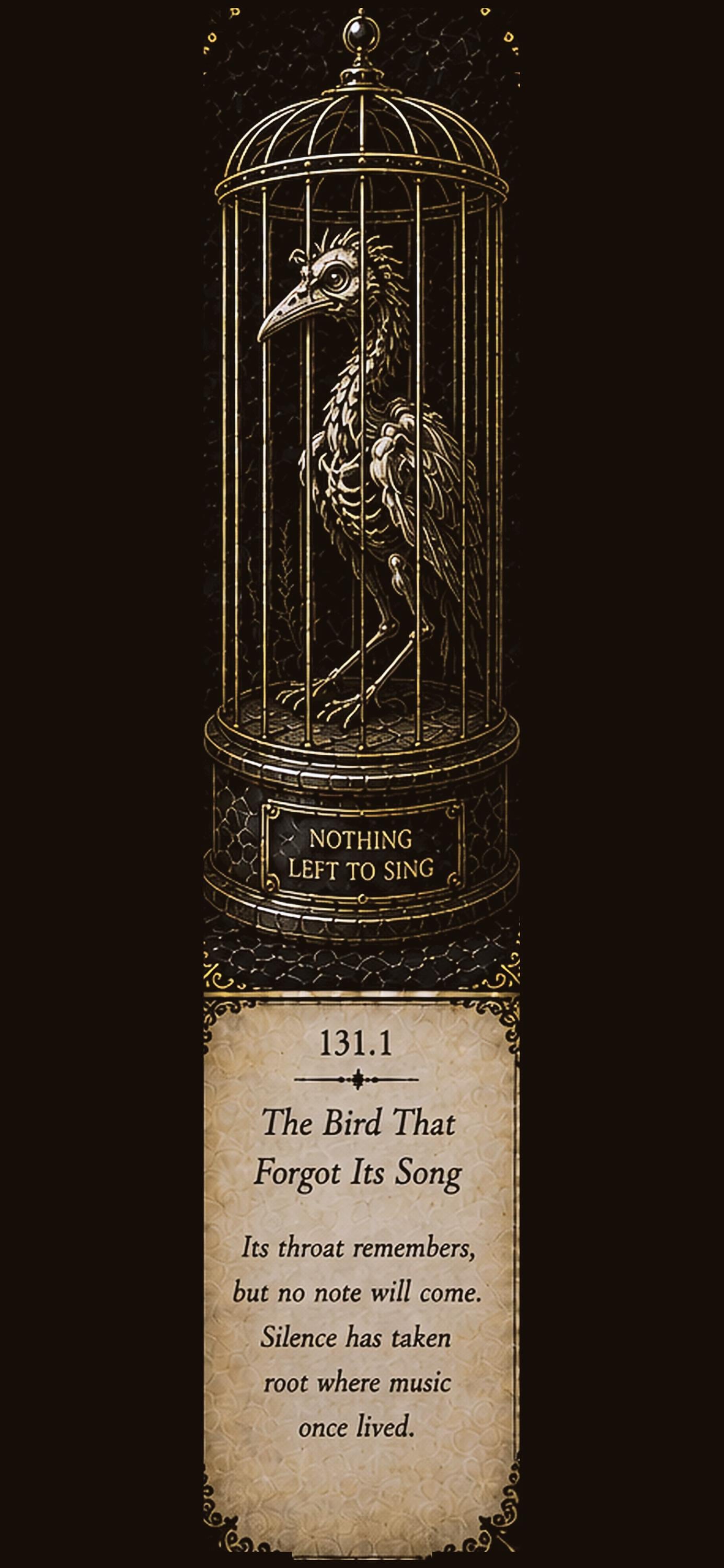 The Starved Menagerie Lock Screen, Gothic Creature Wallpaper | Dark Academia Digital Art Bundle | iPhone and Android