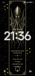 Gothic Phone Wallpaper Bundle | Deep Sea Cryptid Digital Download | Dark Academia Lock Screen | Cosmic Horror Aesthetic Set