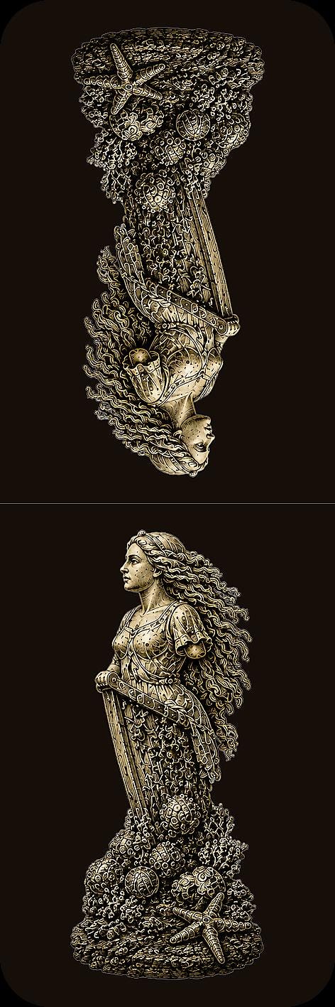 The Shipwreck Relics Bookmark | Dark Academia Set of 5 | Standard or Magnetic | Gothic Cabinet of Curiosities