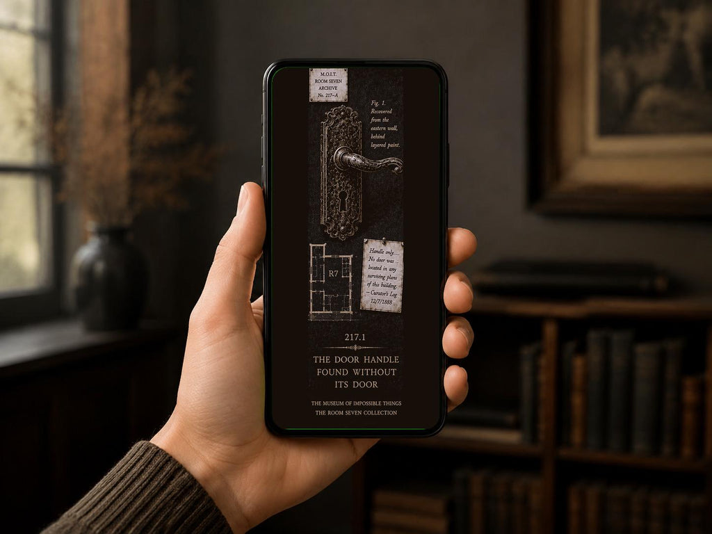 Dark Academia Phone Wallpaper Bundle | Cabinet of Curiosities Lock Screen (Digital Download)