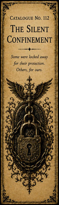 The Silent Confinement Printable Bookmarks | Dark Academia Gothic | Museum of Impossible Things | Book Lover Gift Set
