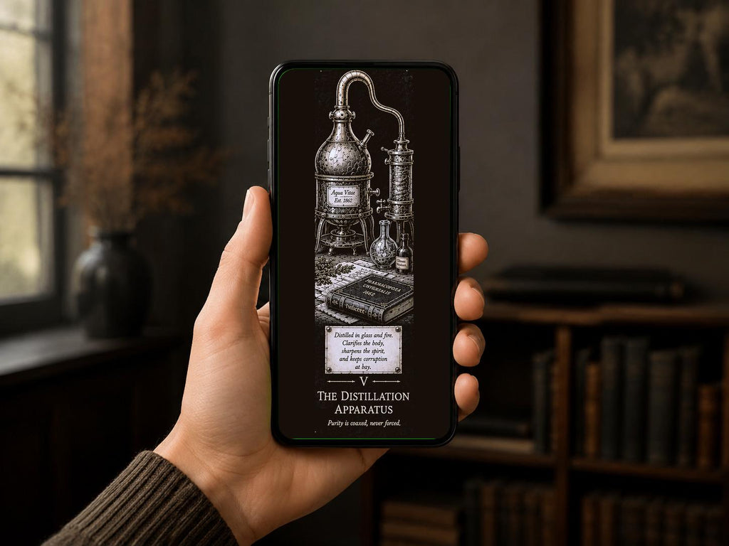 Apothecary Cabinet Phone Wallpaper Bundle | Dark Academia Lock Screen (Digital Download)