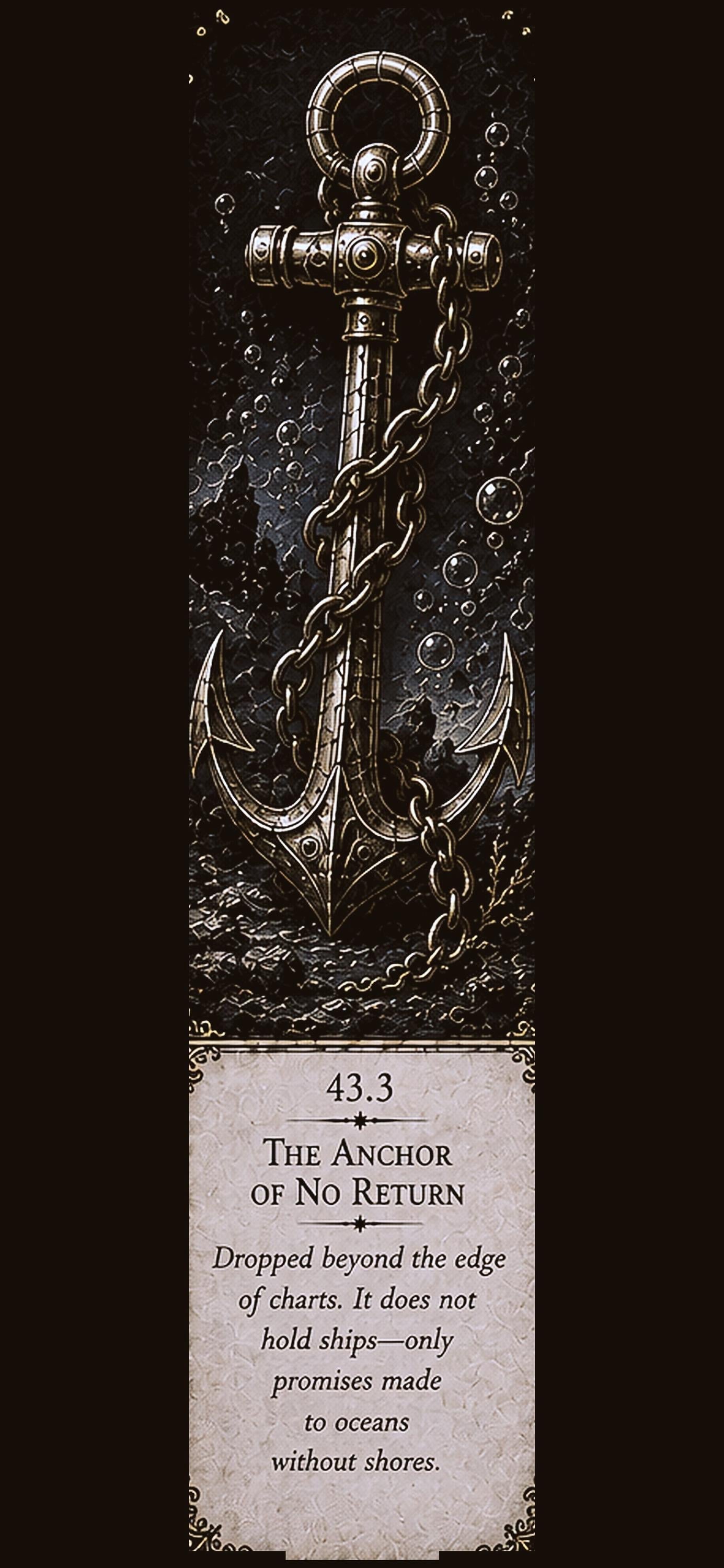 Recovered from Impossible Seas, Phone Wallpaper Bundle | Dark Academia Lock Screen | Nautical Gold on Black | Five Design Set
