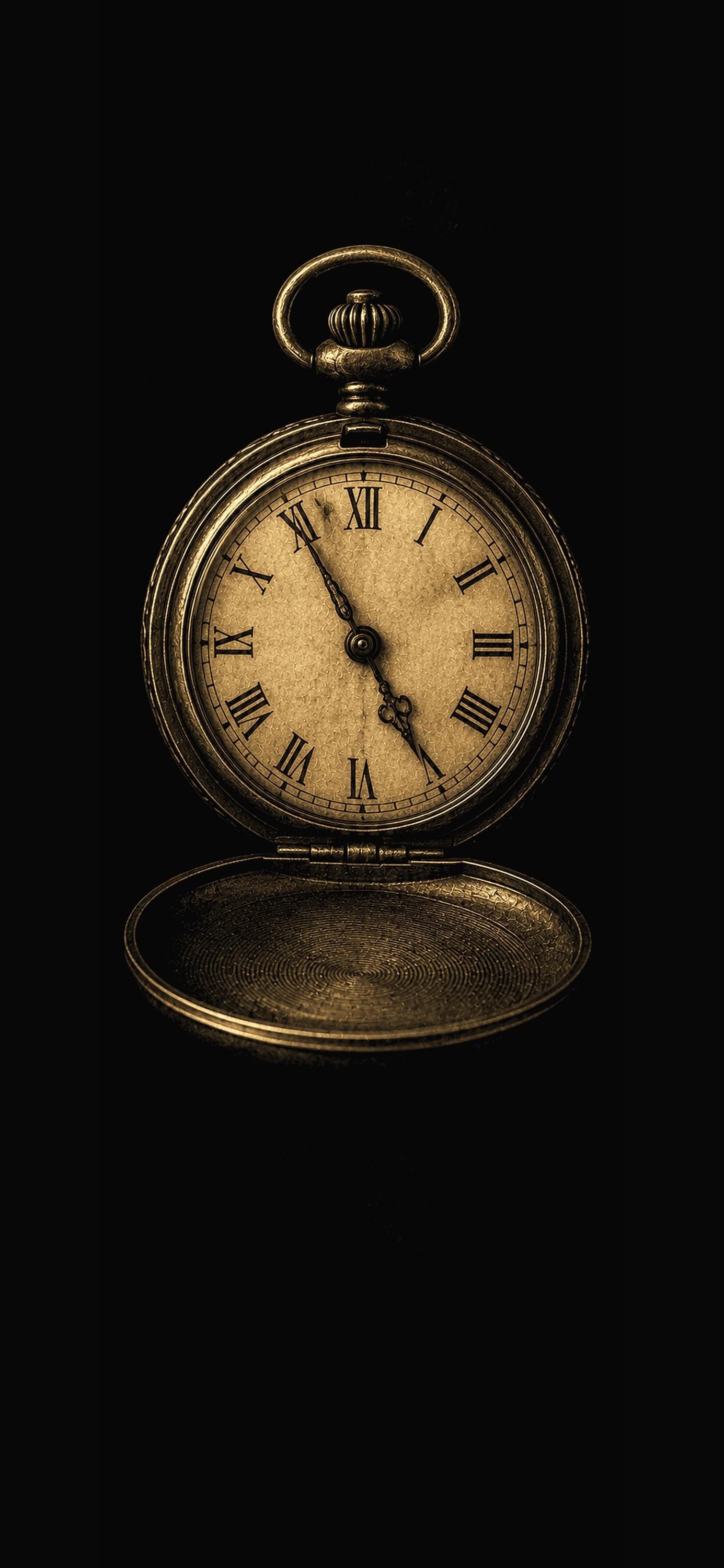 Librarian's Last Shift Phone Wallpaper Bundle | Dark Academia Lock Screen, Gold On Black | Digital Download