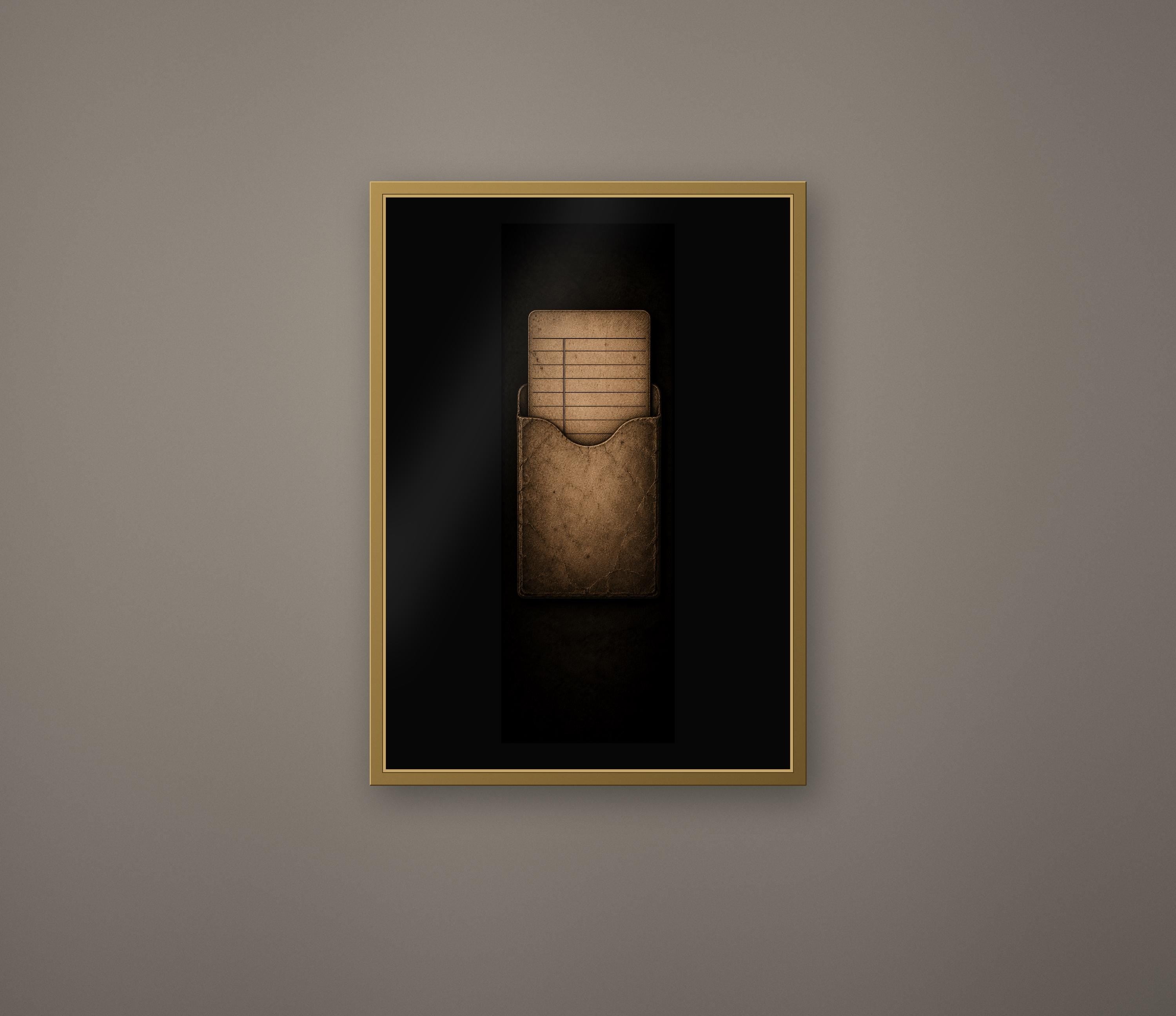 The Last Librarian, Dark Academia Gothic Library Prints | Antique Stamp Wall Art, Gold Black Digital Download | Book Lover Decor