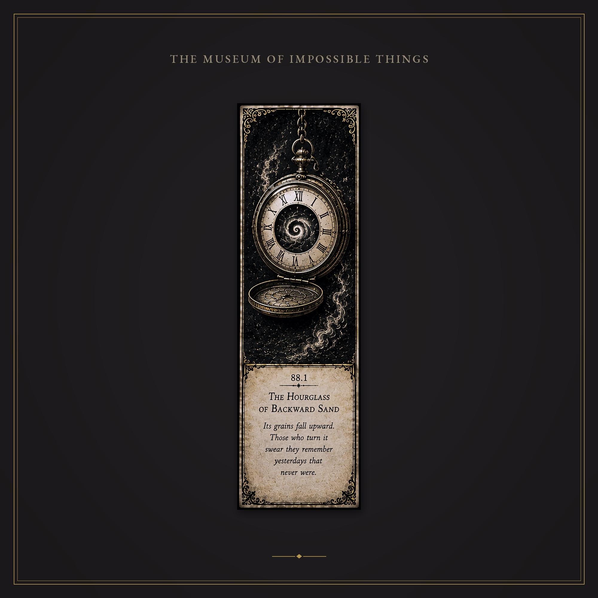 Chronological Anomalies Bookmark | Dark Academia Set of 5 | Standard or Magnetic | Gothic Cabinet of Curiosities