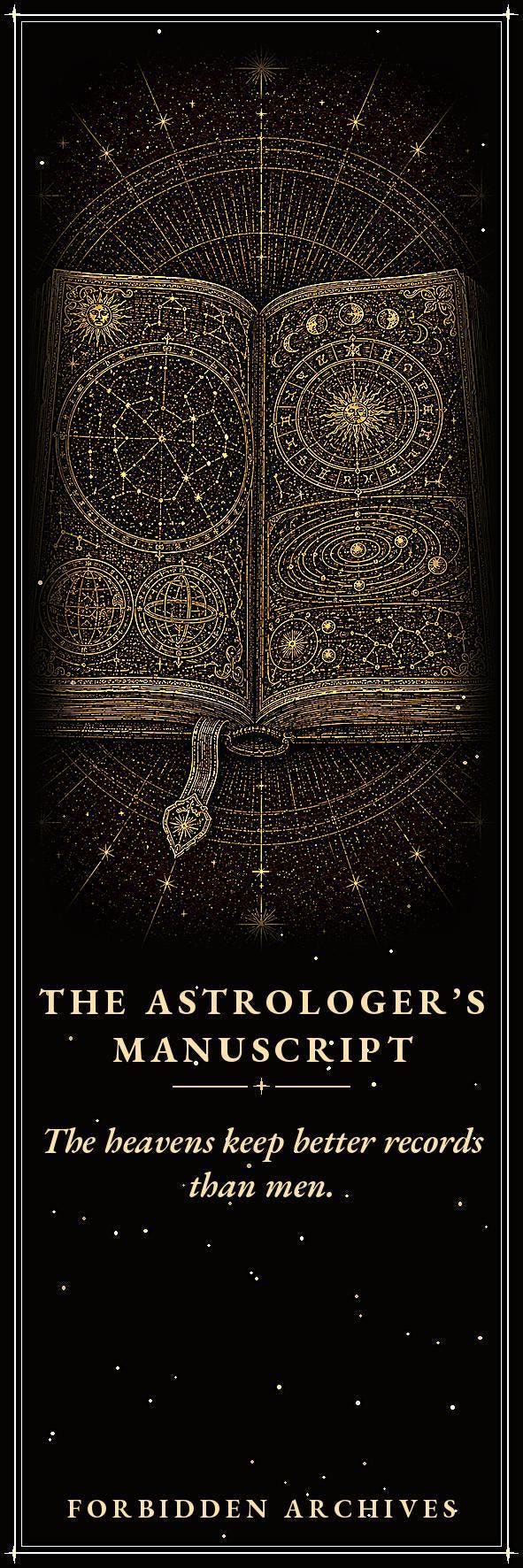 Forbidden Archives Bookmark, Dark Academia Gold Linework | Magnetic Page Marker | Occult Library Designs, Literary Gift