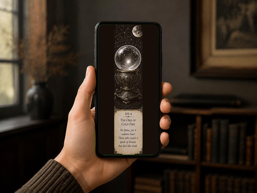 Lights That Refuse to Die - Phone Wallpaper Bundle | Dark Academia Lock Screen, Gothic Lantern Aesthetic, Digital Download