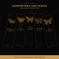Lepidoptera Nocturna Bookmark | Dark Academia Moth Specimen Bookmark | Standard or Magnetic Page Marker