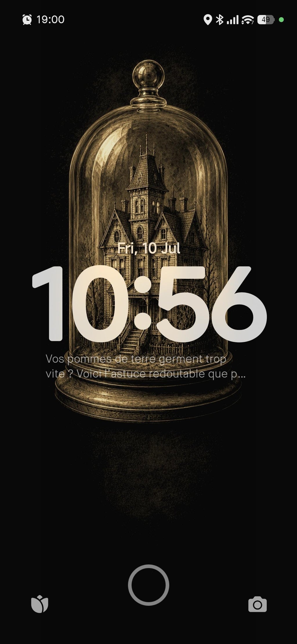 The Dreaming House Phone Wallpaper Bundle | Gothic Lock Screen, Dark Academia Digital Download | Haunted Aesthetic, Personal Use