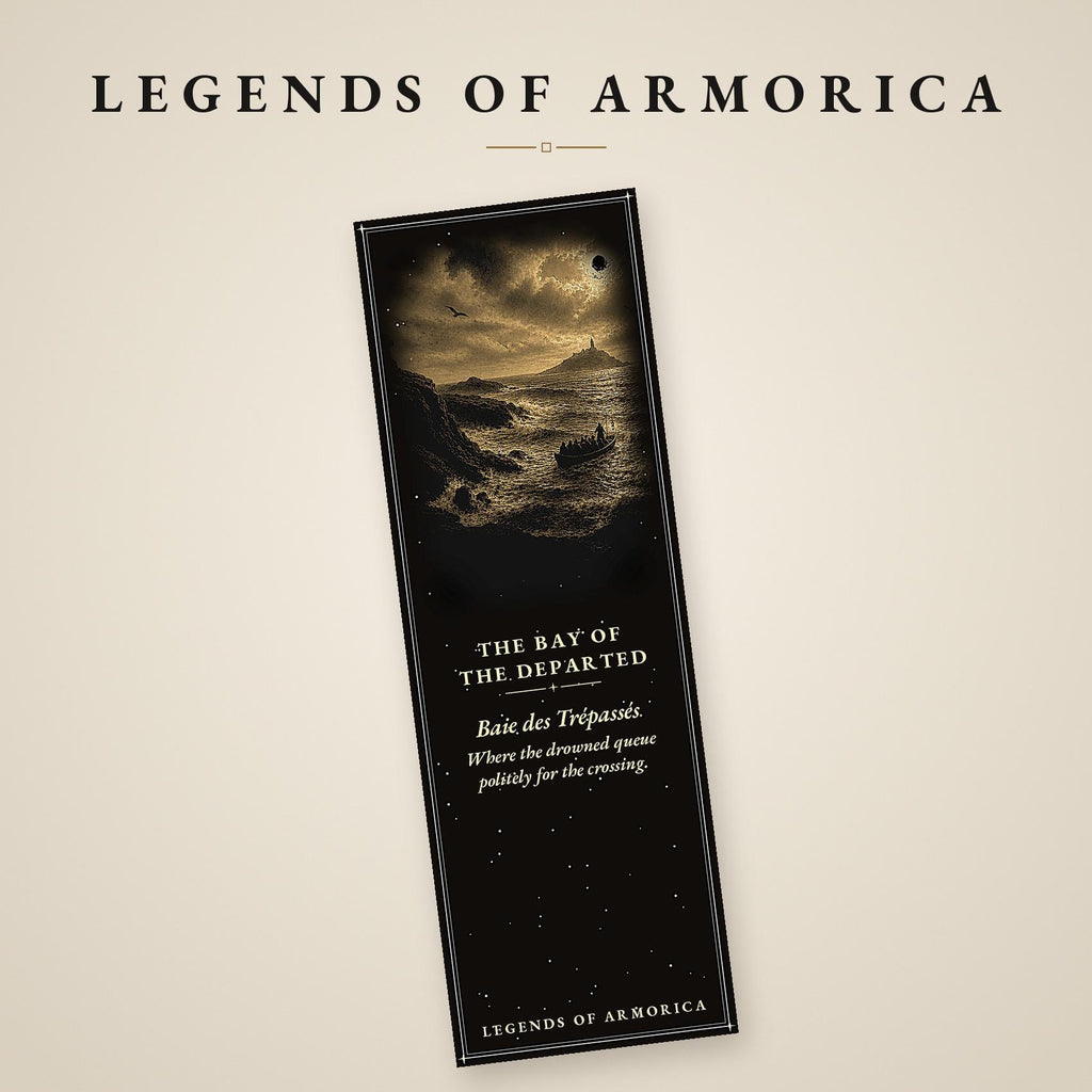 Legends of Armorica Printable Bookmarks | Dark Academia Gothic | Breton Folklore Digital Download | Occult Stationery Gift
