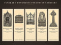 Funerary Monuments – Forgotten Cemetery Page Marker | Dark Academia | Gothic Literary Gift | Magnetic or Standard