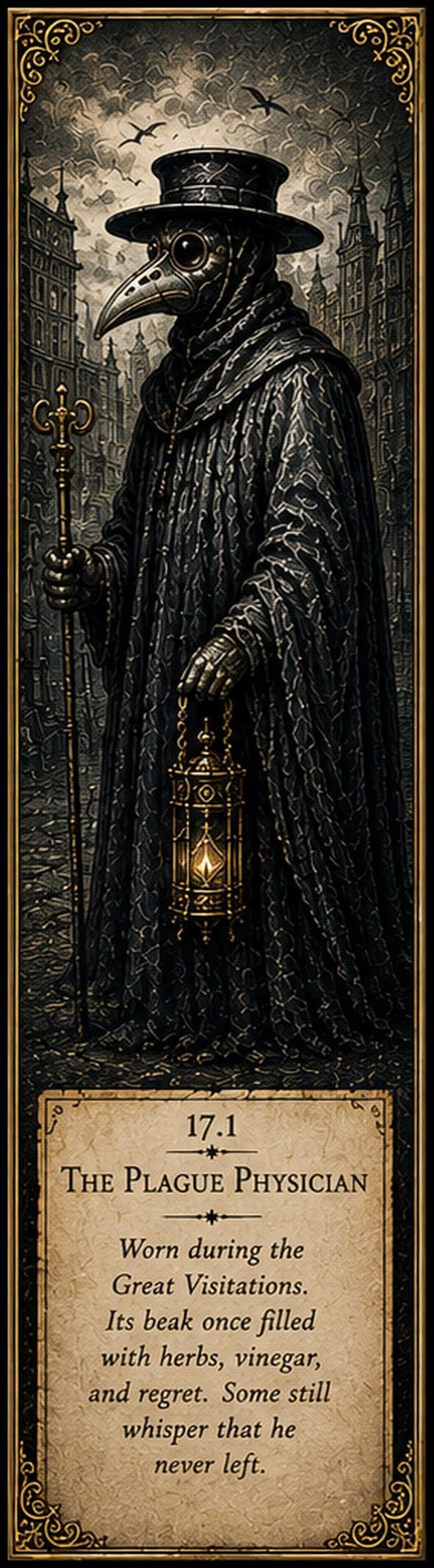 The Great Visitations, Dark Academia Bookmarks | Gothic Cabinet of Curiosities | Printable Page Markers | Book Lover Gift