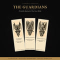 Cathedral Gargoyles The Guardians Printable Bookmarks | Dark Academia Gothic Bookmark Set | Digital Download Print & Cut