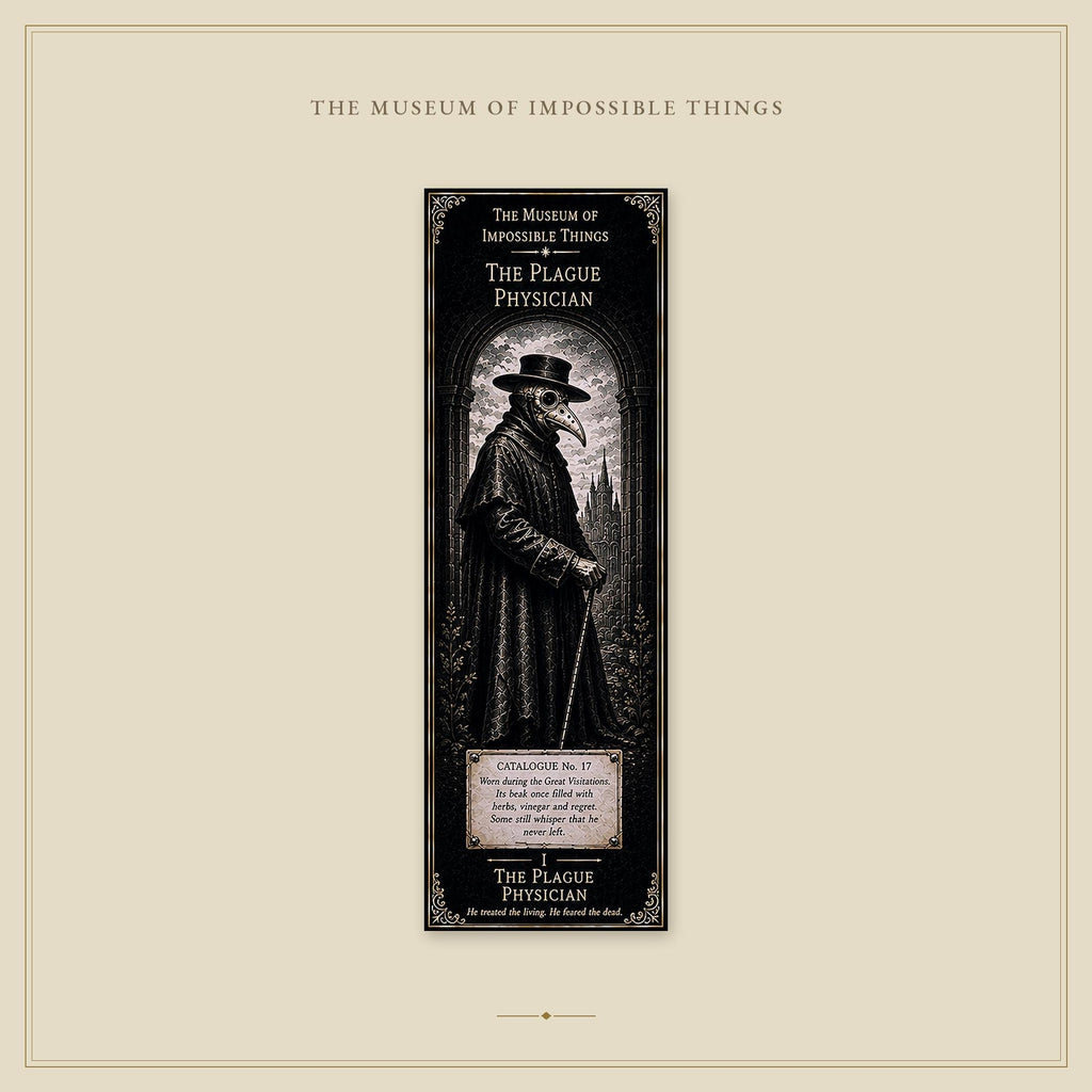 The Great Visitations Bookmark | Dark Academia Set of 5 | Standard or Magnetic | Gothic Cabinet of Curiosities