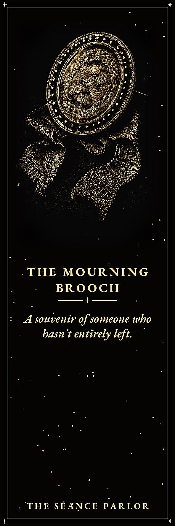 The Séance Parlor Bookmark | Dark Academia Victorian Spiritualism Bookmark | Standard or Magnetic Page Marker