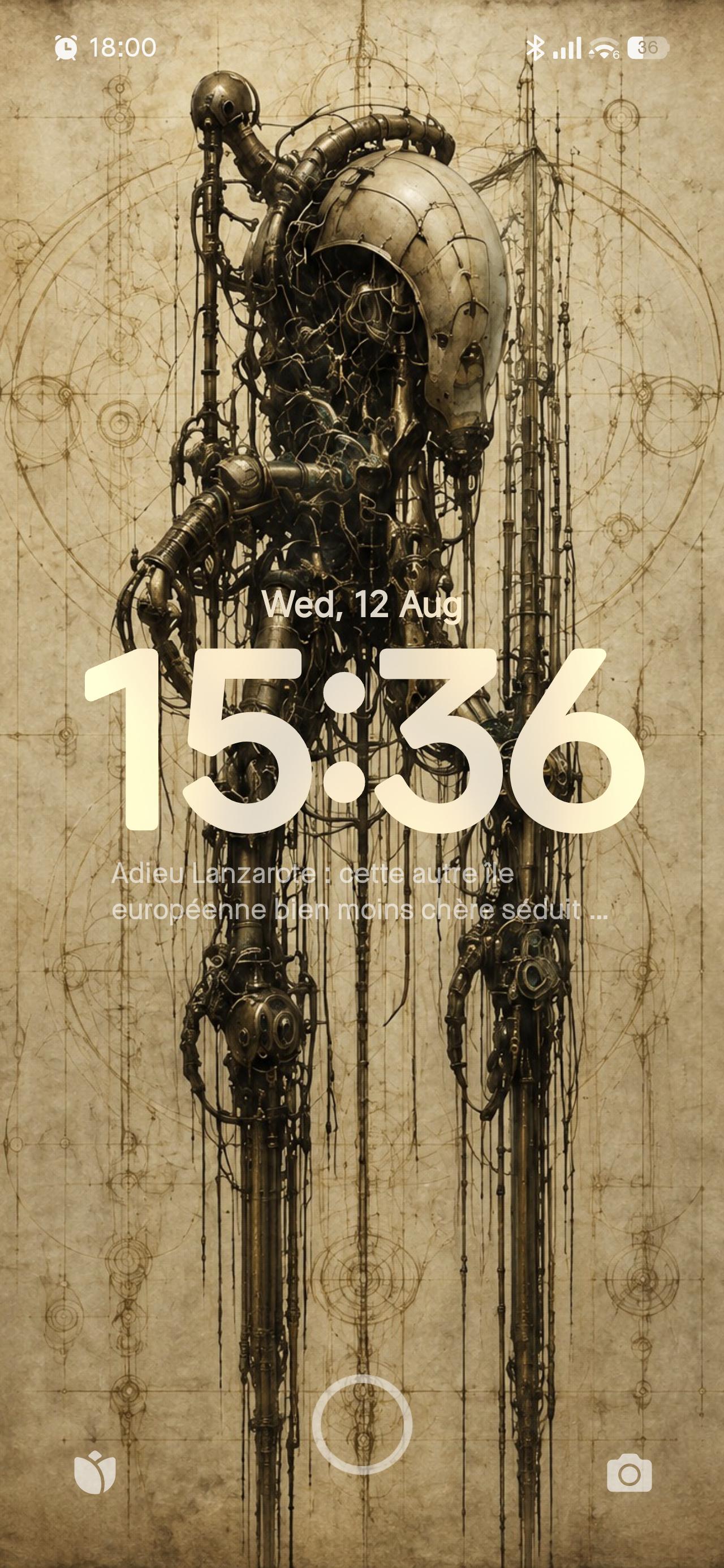 Insects & Wings Biomechanical Phone Wallpaper | Dark Academia Lock Screen | Gothic Sci-Fi Digital Art | Anatomical Study