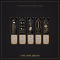 The Bone Custodian Bookmark | Dark Academia Set of 5 | Standard or Magnetic | Gothic Cabinet of Curiosities