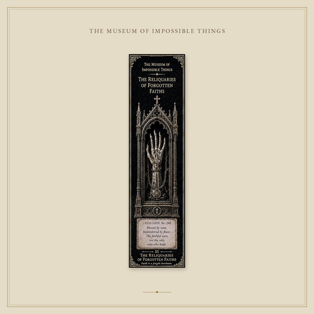 The Taxidermy of Things That Shouldn't Exist Bookmark | Dark Academia Set of 5 | Standard or Magnetic | Gothic Cabinet of Curiosities