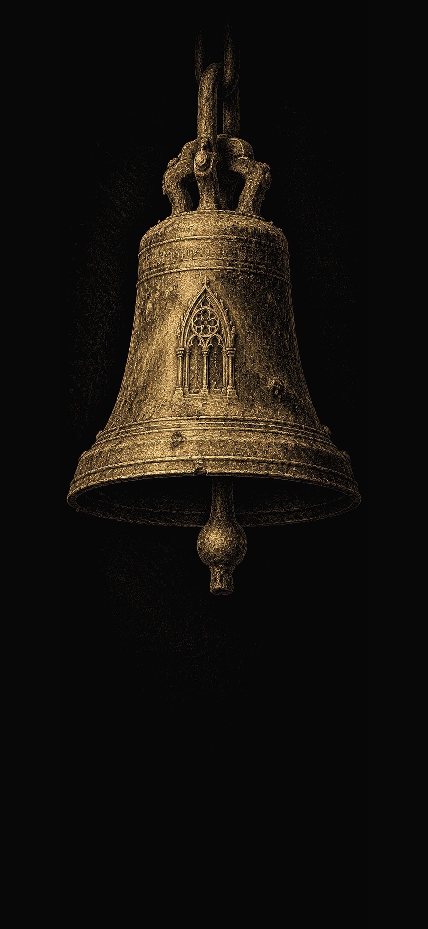 The Submerged Chapel Phone Wallpaper Bundle | Dark Academia Lock Screen, Gothic Religious Imagery, Instant Digital Download