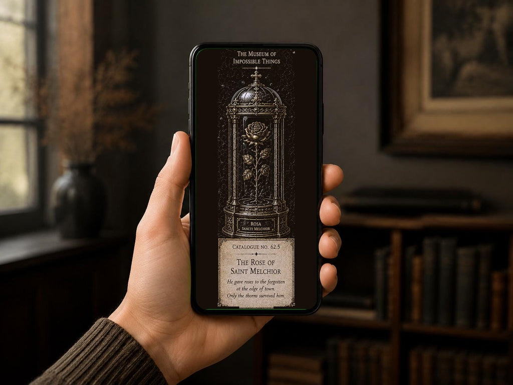 Relics Of The Saints, Dark Academia Lock Screen | Gothic Black Gold Wallpaper | iPhone & Android Digital Download | Five Design Bundle