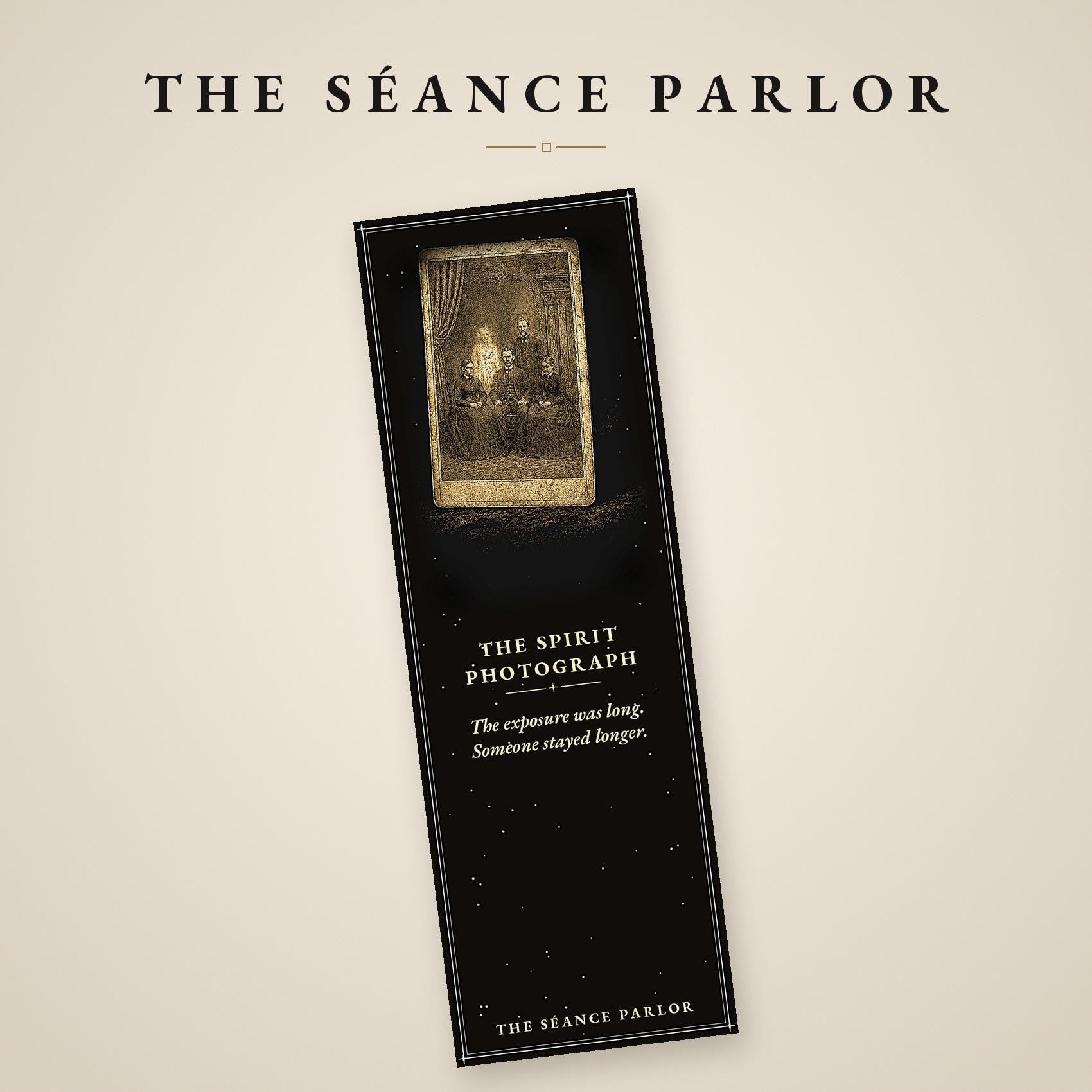 The Séance Parlor Printable Bookmarks | Victorian Occult Designs | Dark Academia | Spirit Cabinet | Digital Download