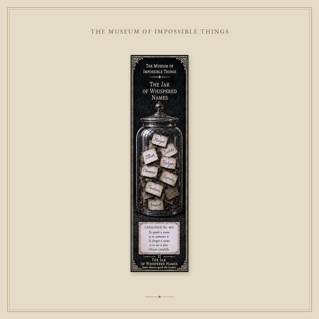 The Watcher at the Threshold Bookmark | Dark Academia Set of 5 | Standard or Magnetic | Gothic Cabinet of Curiosities