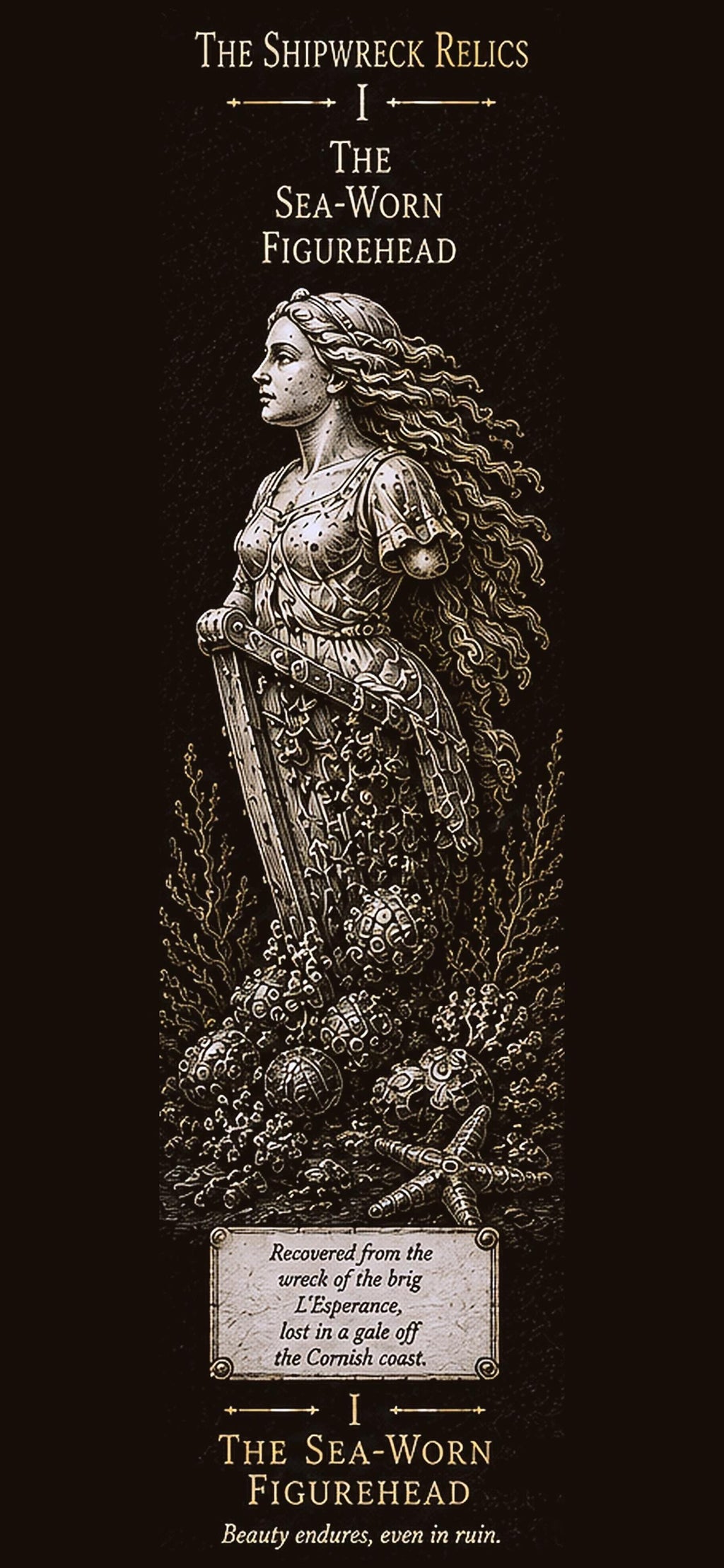 The Shipwreck Relics Phone Wallpaper Bundle | Dark Academia Lock Screen | Nautical Digital Download