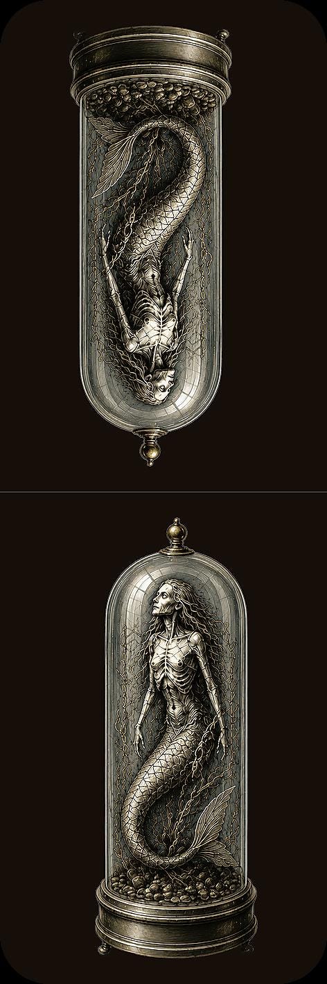 The Watcher in the Woods Bookmark | Dark Academia Set of 5 | Standard or Magnetic | Gothic Cabinet of Curiosities