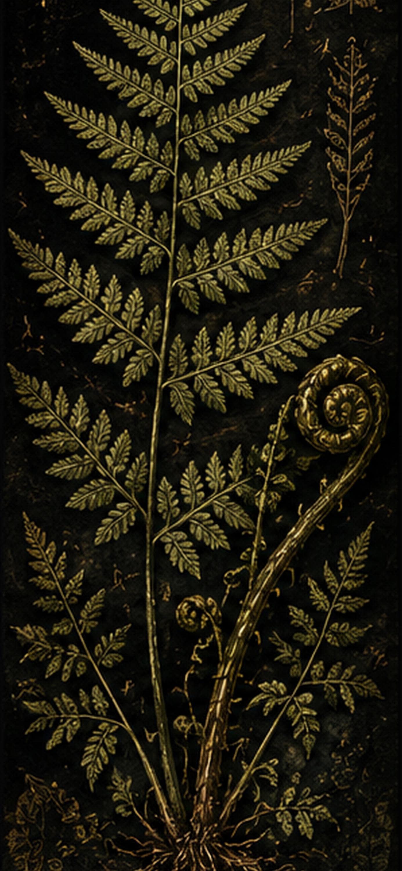Goblincore Phone Wallpaper Bundle | The Curious Naturalist | Cottagecore Woodland Lock Screen | Mushroom Fern Snail