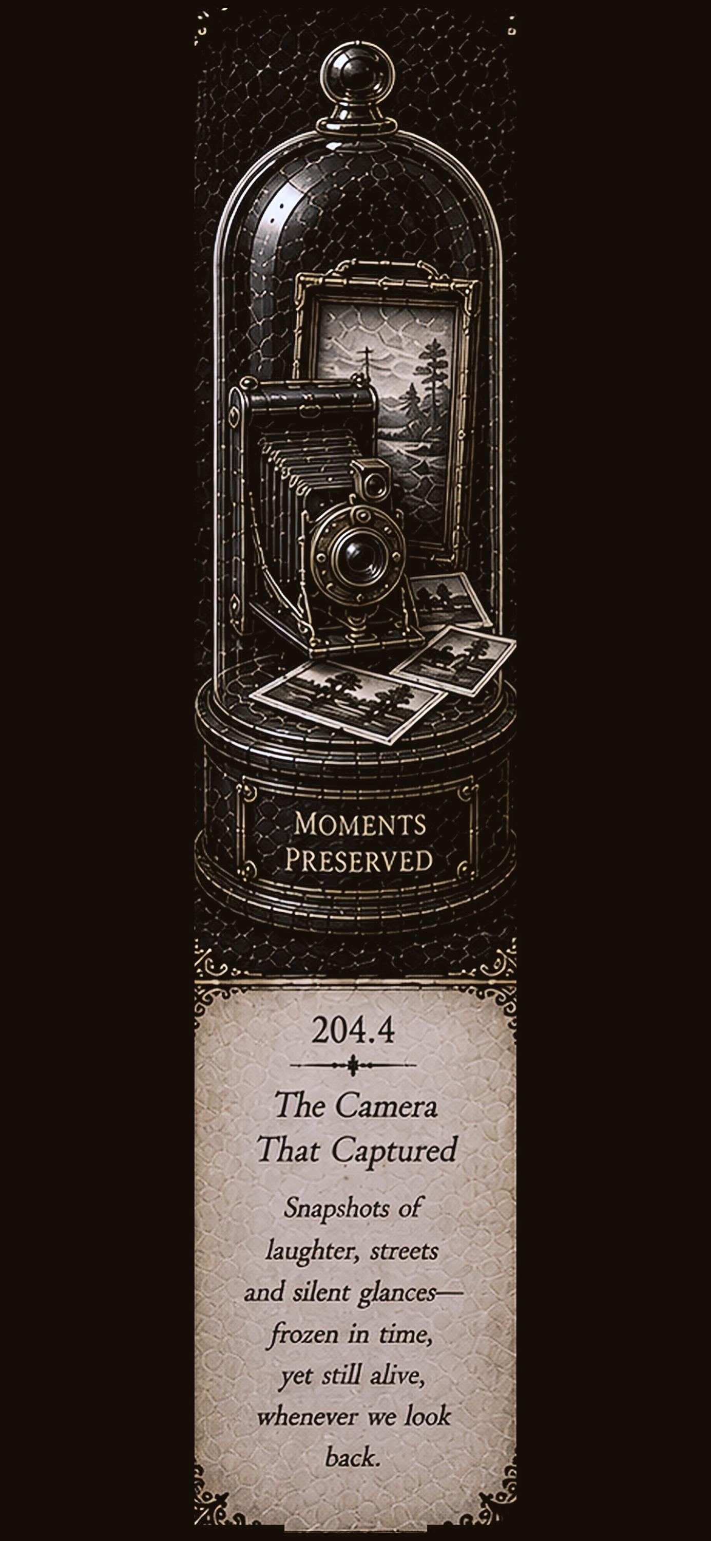 Echoes of Devotion Phone Wallpaper | Dark Academia Lock Screen, Five Designs | Gold & Black, Digital Download, Sentimental Gift