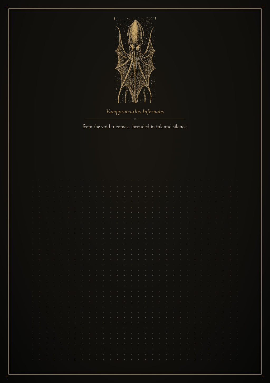 The Abyssal Bestiary Journal Pages | Deep Sea Creature Printable Journal | Dark Academia Gothic Grimoire | Digital Download A4 & Letter