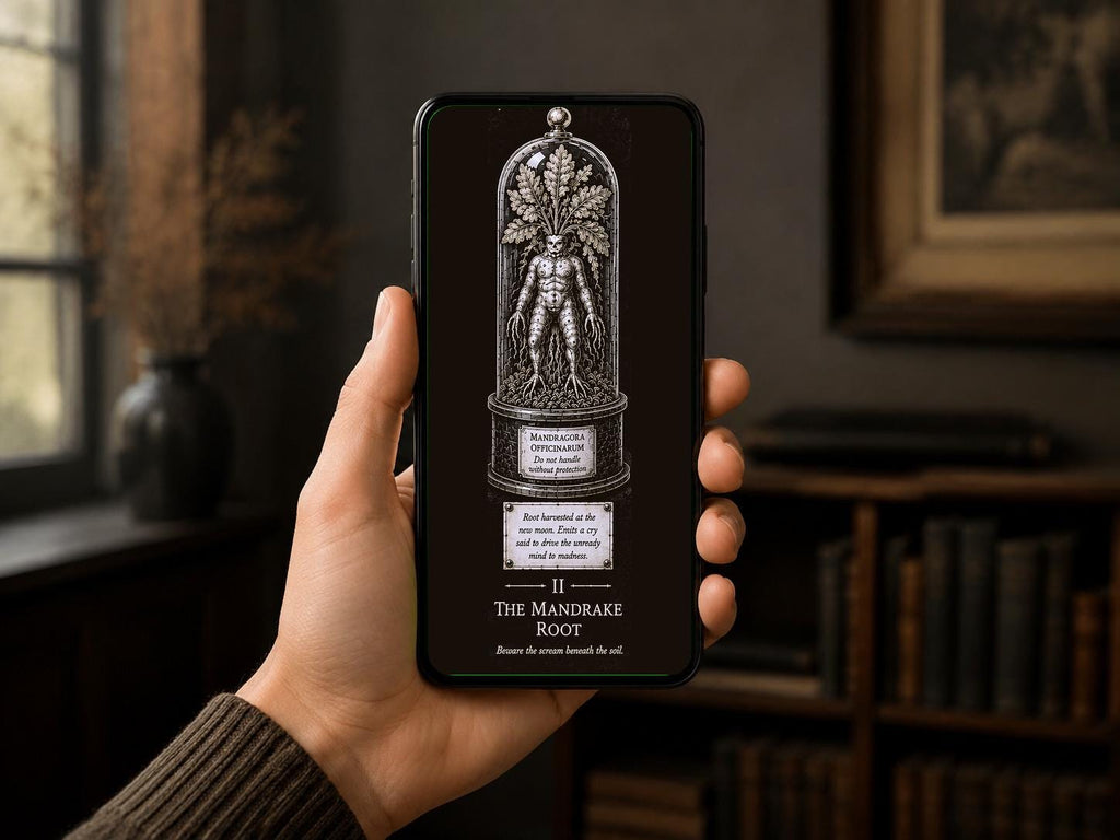 Apothecary Cabinet Phone Wallpaper Bundle | Dark Academia Lock Screen (Digital Download)