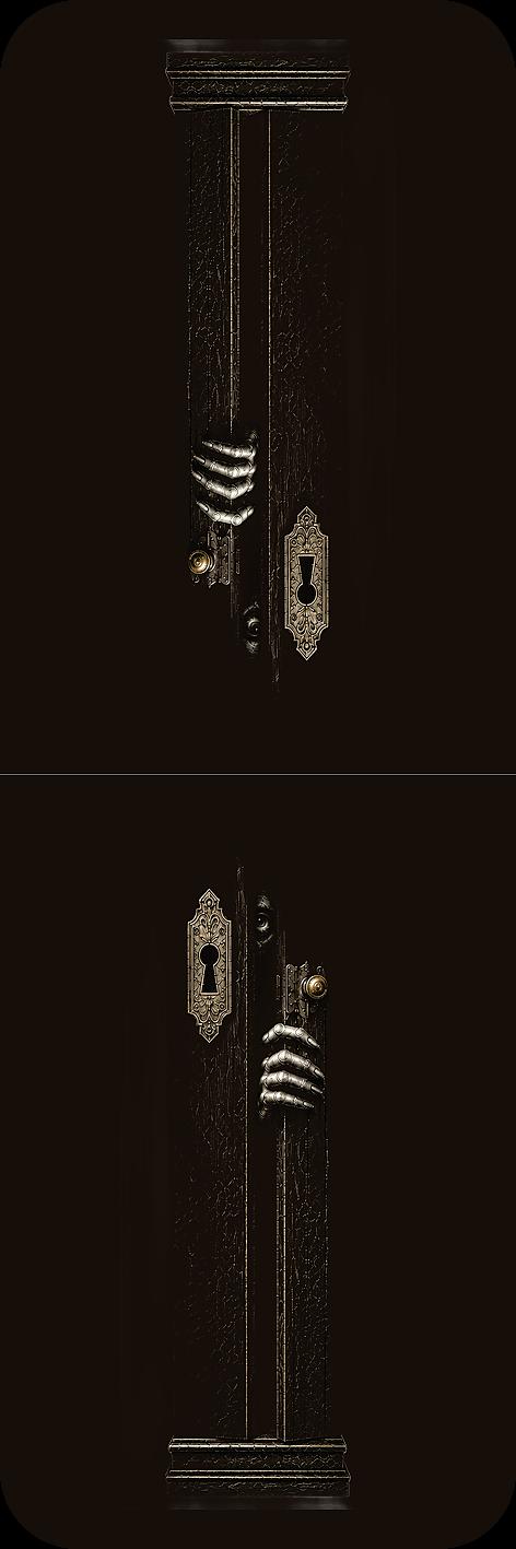 The Watcher at the Threshold Bookmark | Dark Academia Set of 5 | Standard or Magnetic | Gothic Cabinet of Curiosities