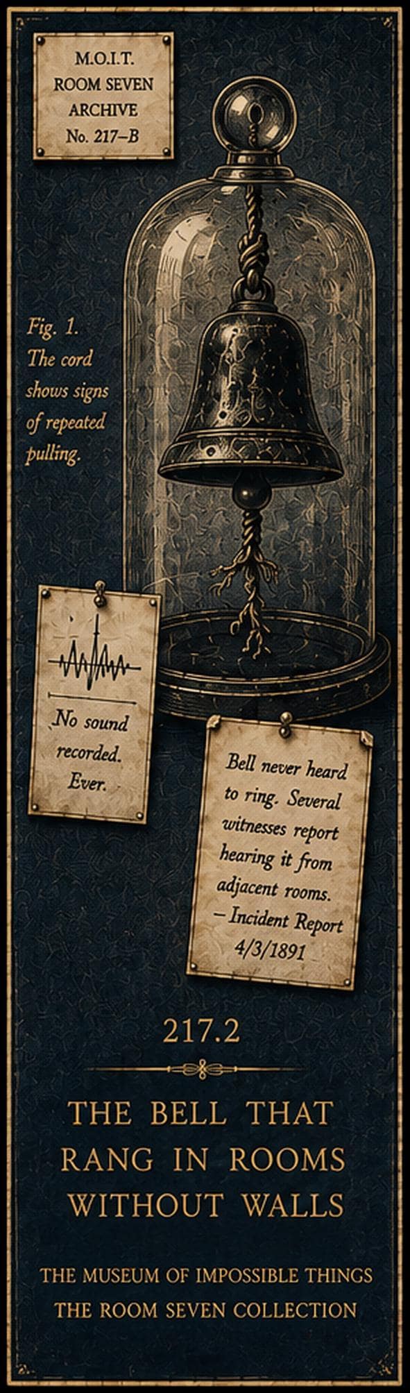 The Room Seven Collection Dark Academia Bookmarks | Gothic Cabinet of Curiosities | Printable, Museum Inspired Art