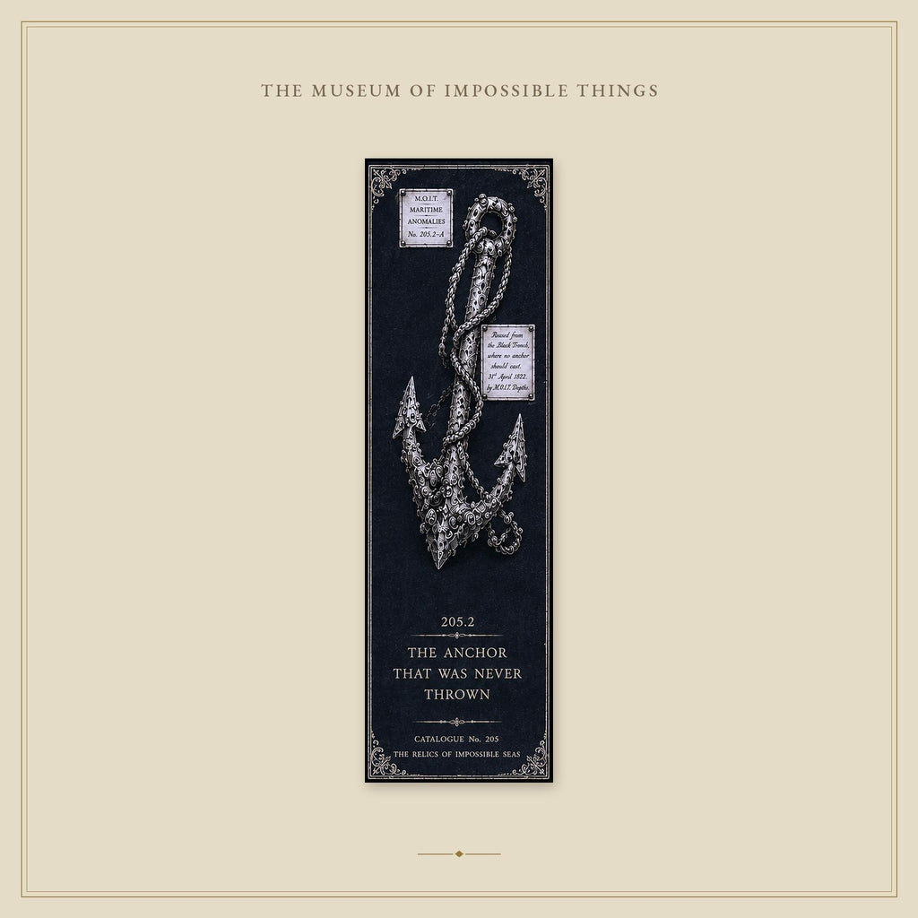 Relics of Impossible Seas Bookmark | Dark Academia Set of 5 | Standard or Magnetic | Gothic Cabinet of Curiosities