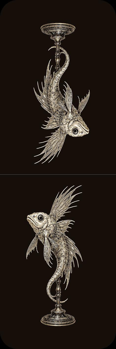 Wonders of Impossible Life Bookmark | Dark Academia Set of 5 | Standard or Magnetic | Gothic Cabinet of Curiosities