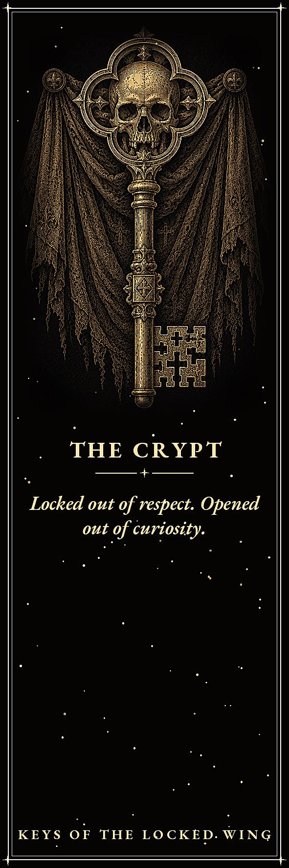 Keys of the Locked Wing Bookmark | Dark Academia Skeleton Key Bookmark | Standard or Magnetic Page Marker
