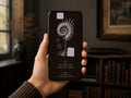 Relics of Forgotten Eras, Dark Academia Lock Screen | Specimen Collection, Gothic Phone Wallpaper, Instant Download