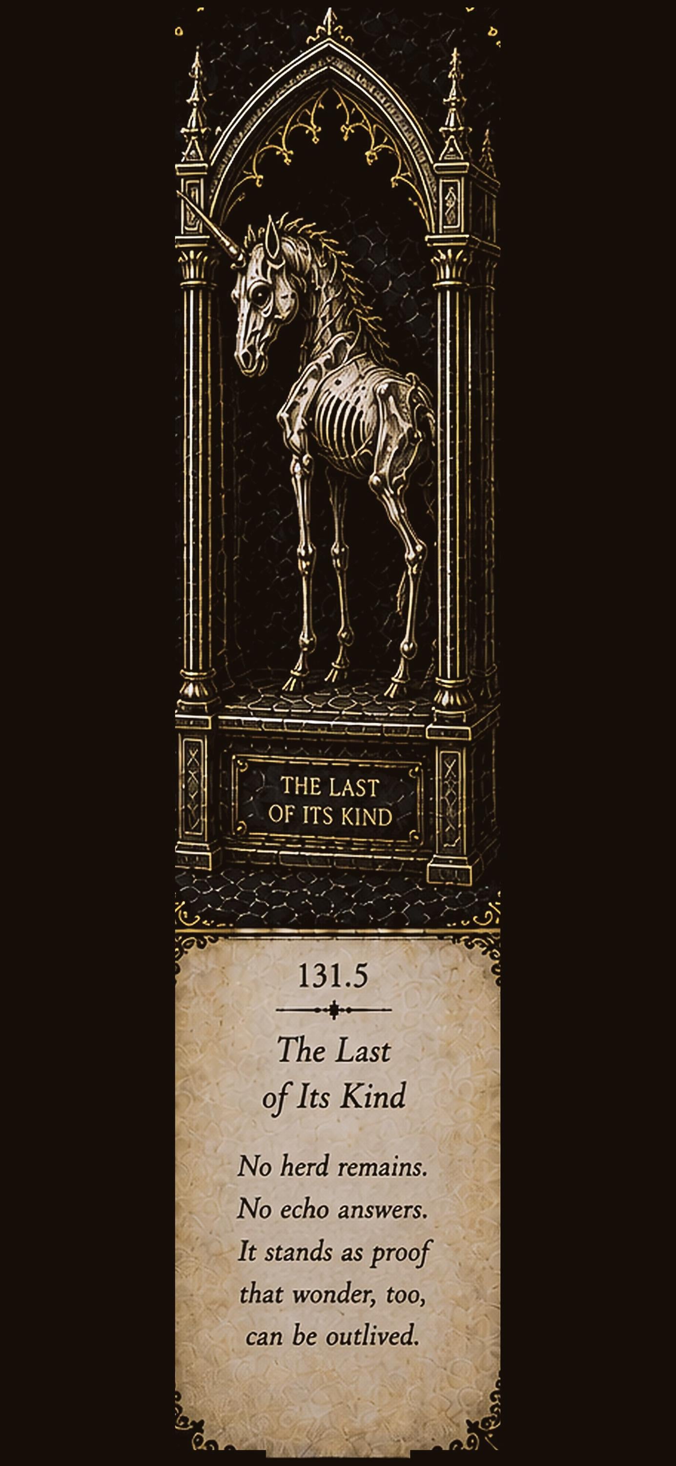 The Starved Menagerie Lock Screen, Gothic Creature Wallpaper | Dark Academia Digital Art Bundle | iPhone and Android