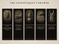 The Coleopterist's Drawer: Dark Academia Beetle Bookmarks | Gothic Printable | Digital Download, Occult Stationery