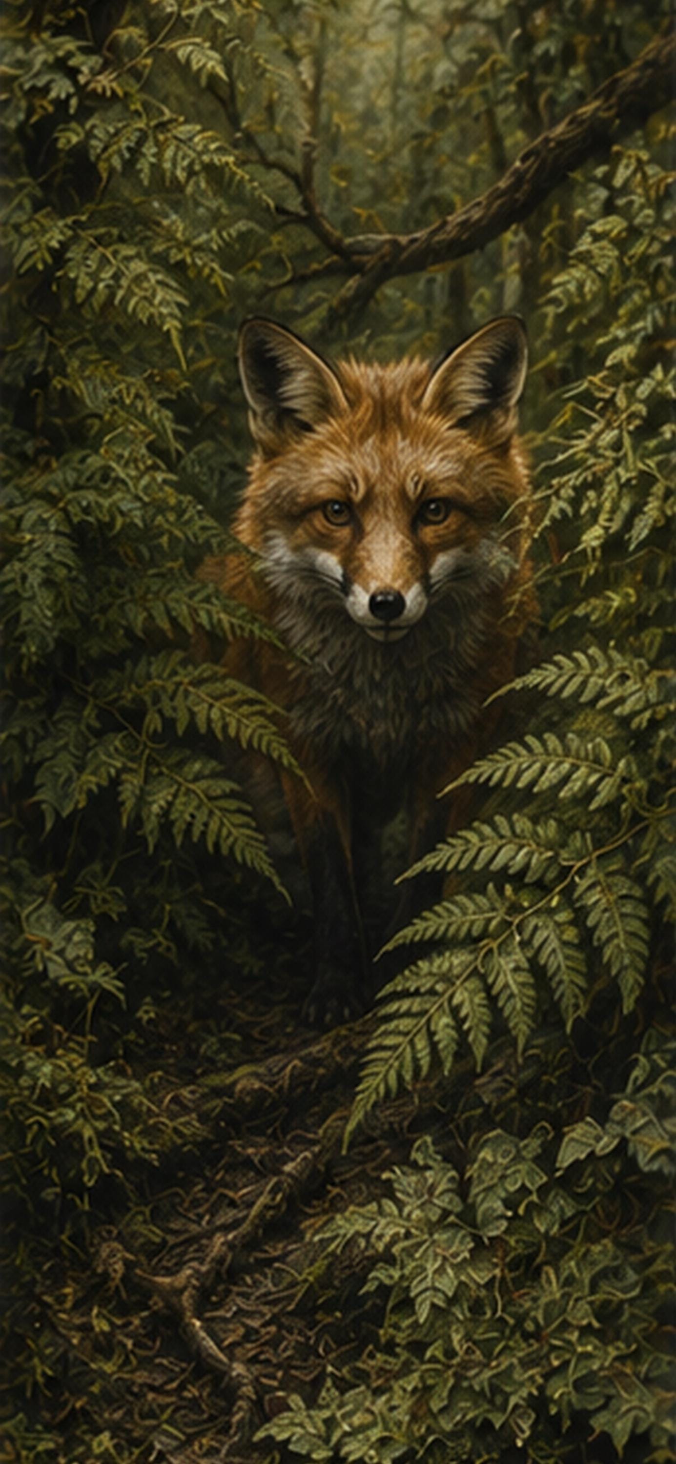 Forest Creatures Phone Wallpaper Bundle | Moody Woodland Scenes, Lock Screen, Cottagecore Digital Download