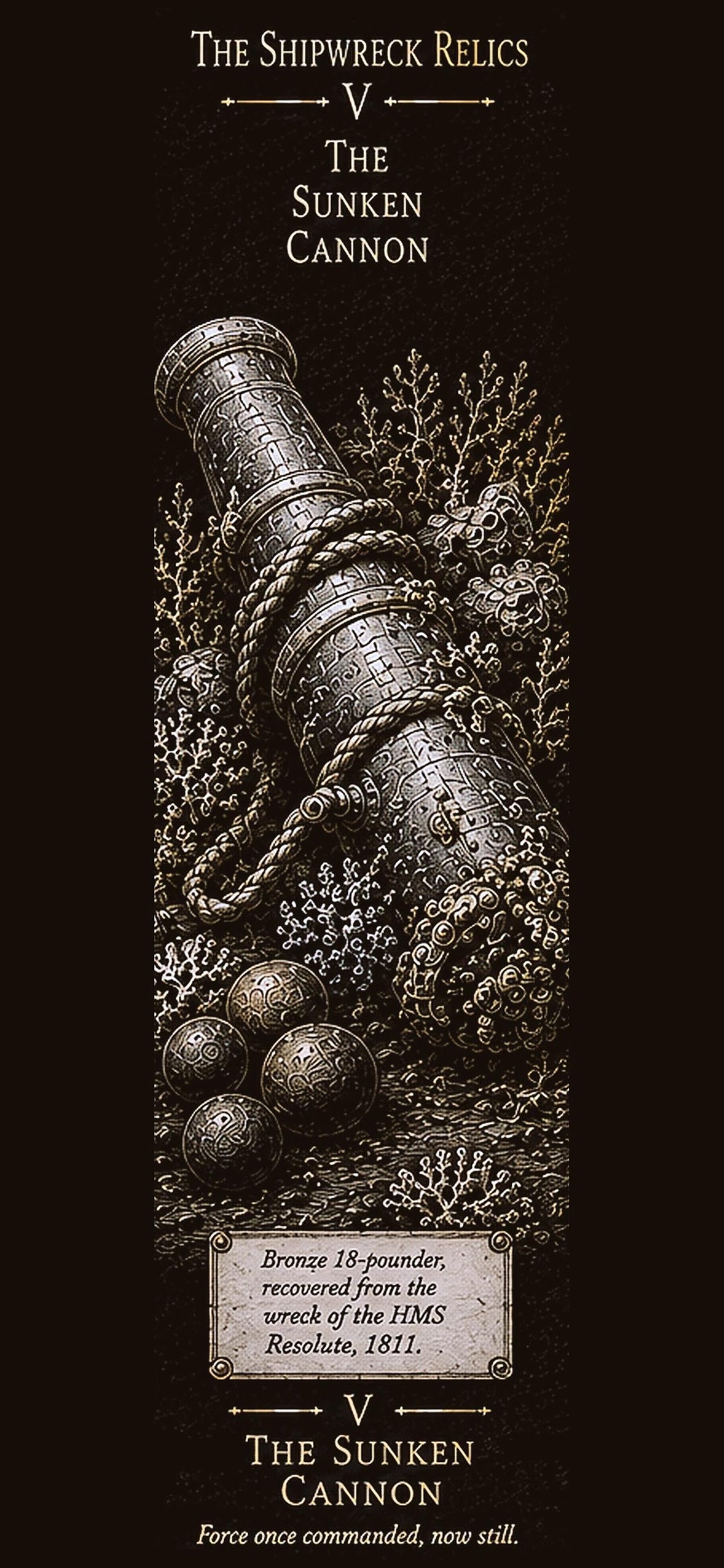 The Shipwreck Relics Phone Wallpaper Bundle | Dark Academia Lock Screen | Nautical Digital Download
